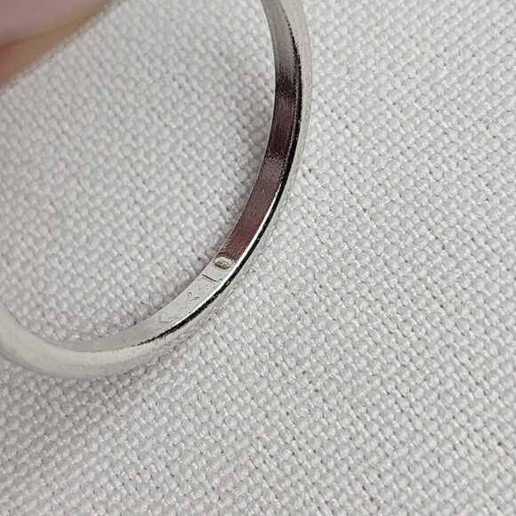 Vintage Faux Diamond Ring Size 9.5 - Picture 7 of 8